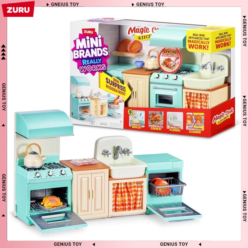 Kitchen Appliances Brand - Conjunto de Cozinha Mágica Zuru Mini