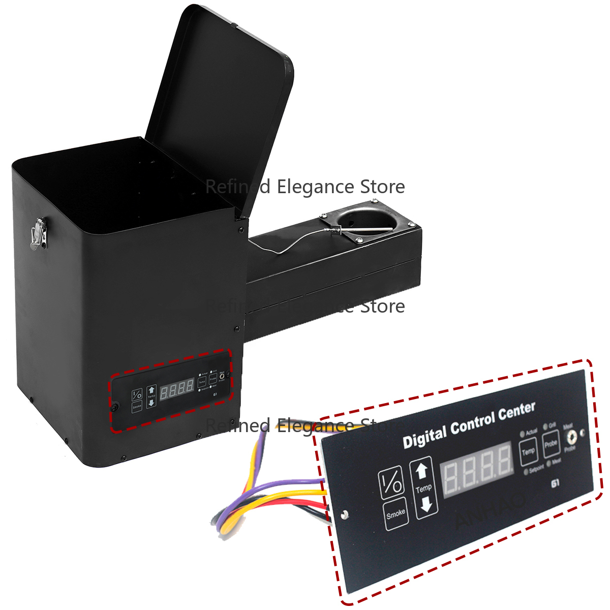 Electric Smoker Bbq - Kit de Montagem para Defumador de