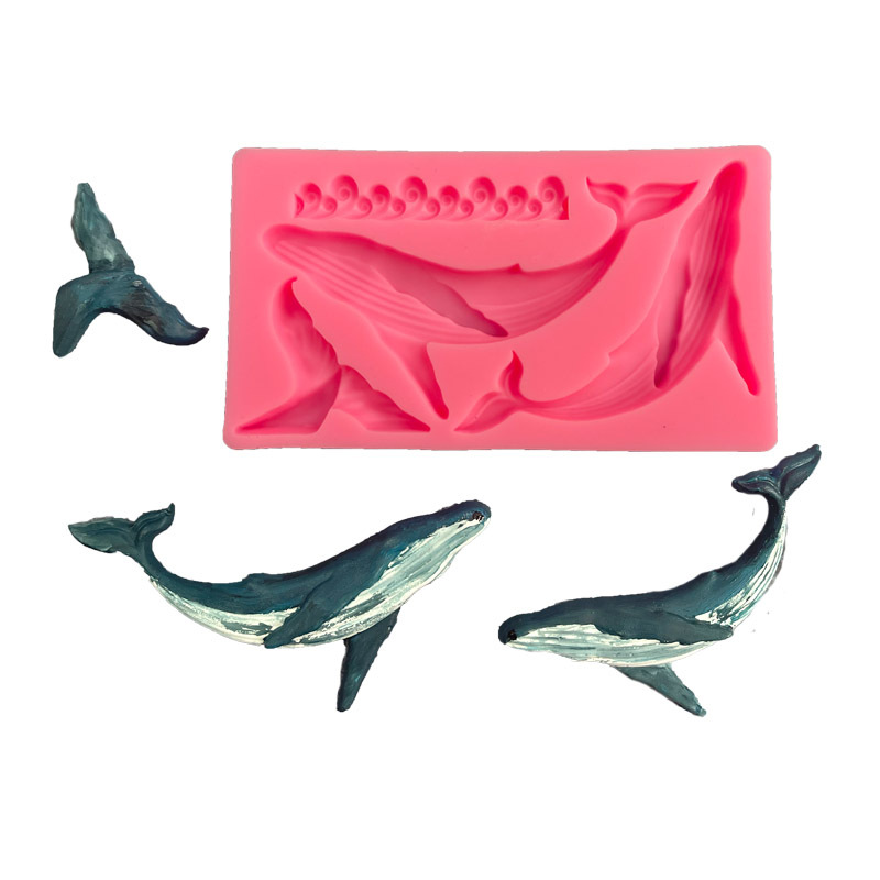 Kitchen Appliances Brand - Diy baleia silicone molde oceano série