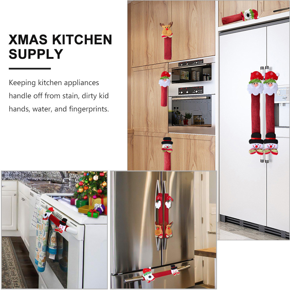 8 Peças de Capas para Puxadore - Kitchen Appliances For.Xmas avaliação e preço