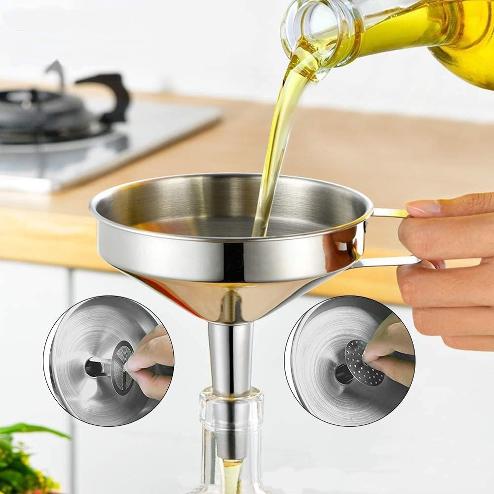Funil de Aço Inoxidável com Bo - Kitchen Appliances Brand avaliação e preço