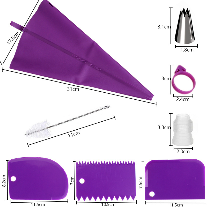 Conjunto de bicos de confeitar - Kitchen Appliances Brand avaliação e preço