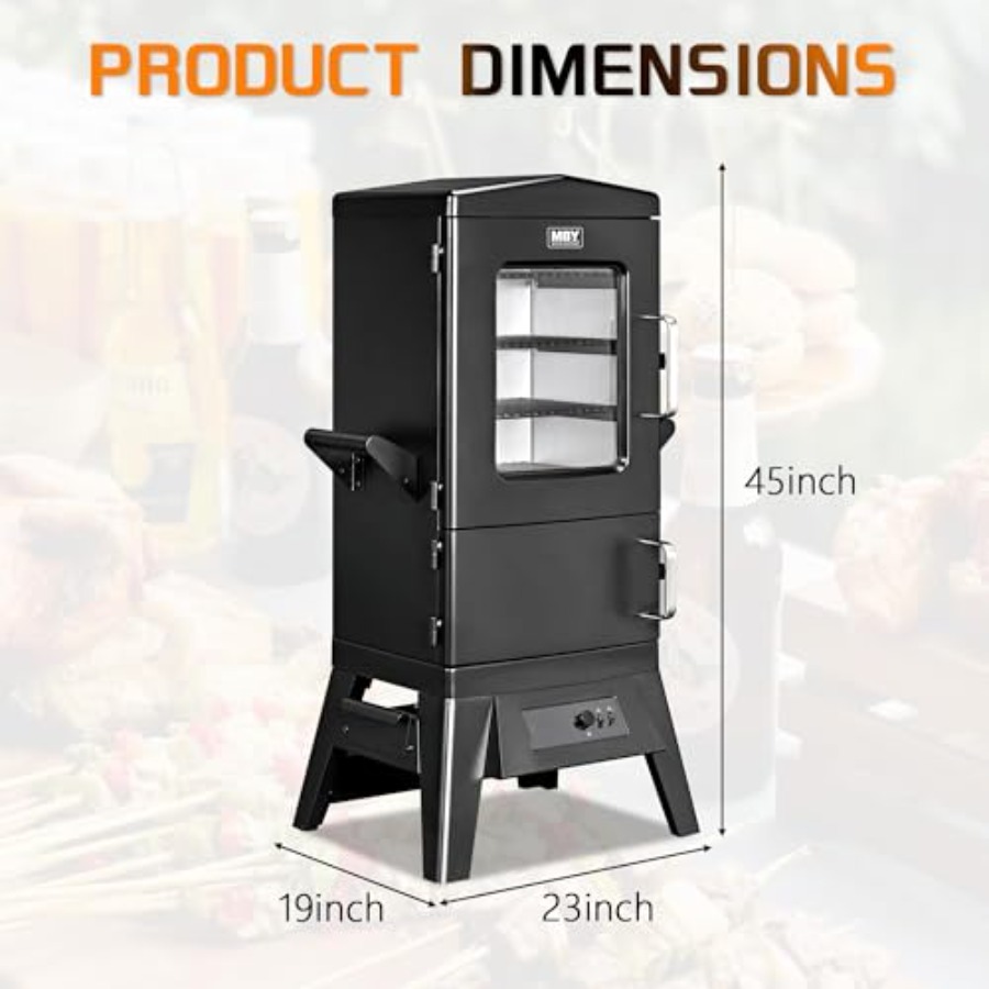Grande Grelhador Elétrico Vert - Electric Smoker Bbq avaliação e preço