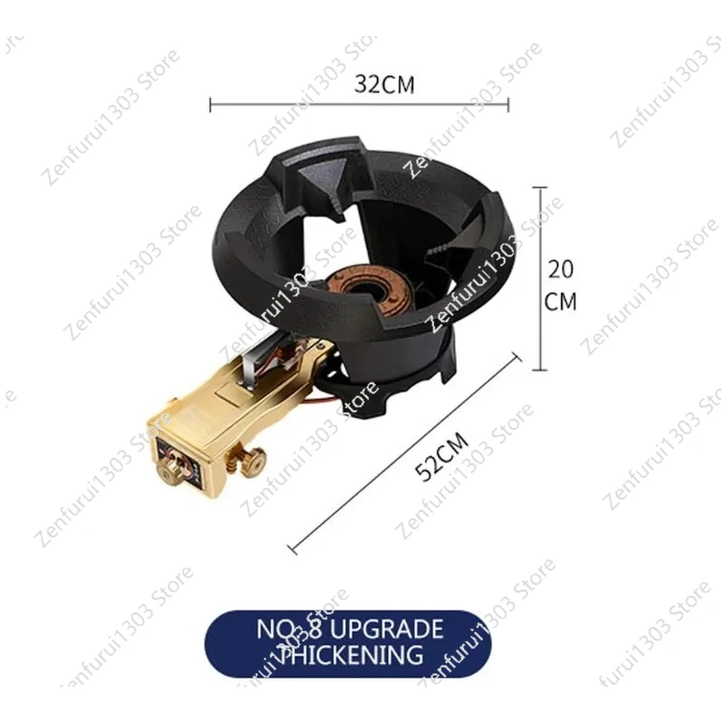 Fogão a Gás Comercial de Alta  - Kitchen Appliances Gas Stove avaliação e preço