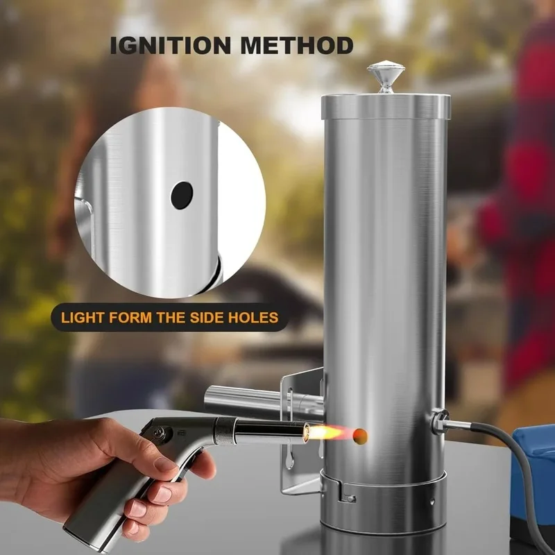 Fumante elétrico portátil para - Electric Smoker Bbq avaliação e preço