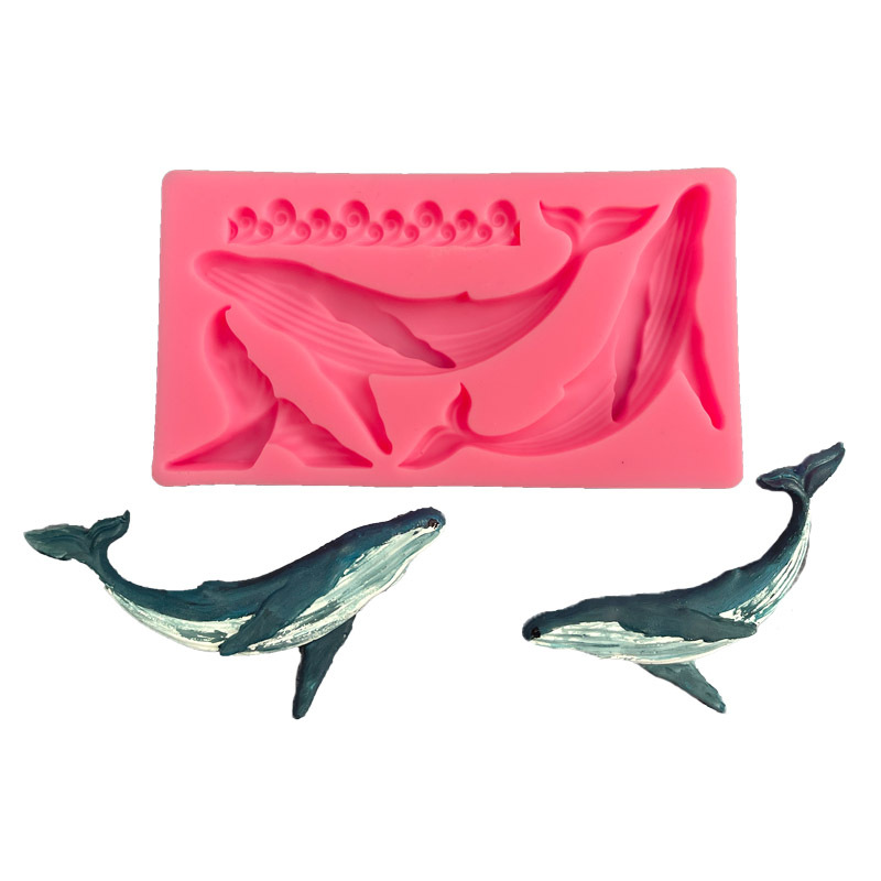 Diy baleia silicone molde ocea - Kitchen Appliances Brand avaliação e preço