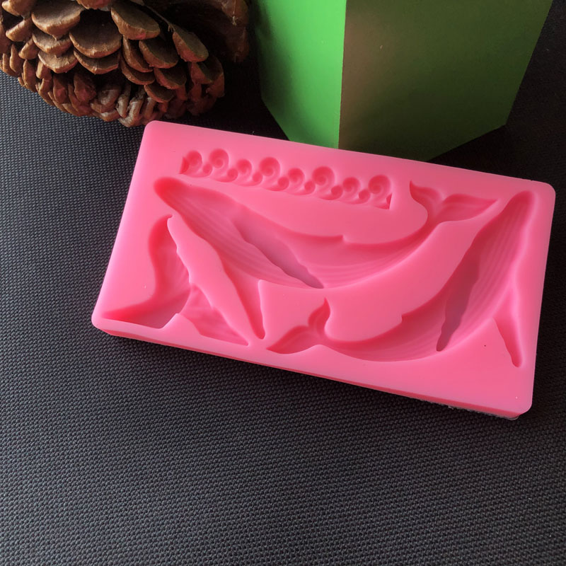 Diy baleia silicone molde ocea - Kitchen Appliances Brand avaliação e preço