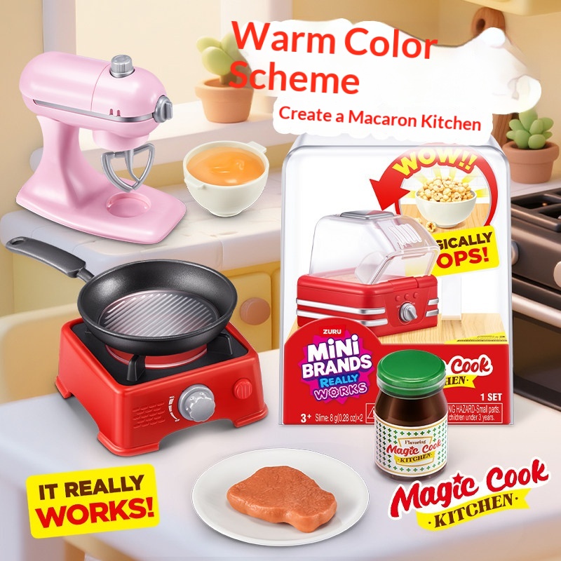 Conjunto de Cozinha Mágica Zur - Kitchen Appliances Gift Items avaliação e preço