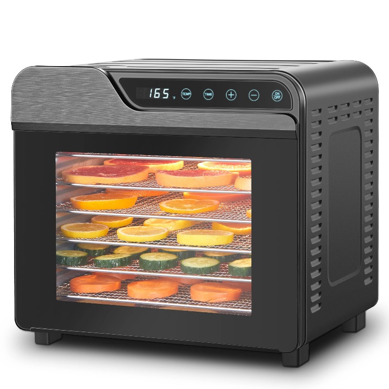 8 bandejas de aço inoxidável 6 - Dehydrator Tray Electric avaliação e preço