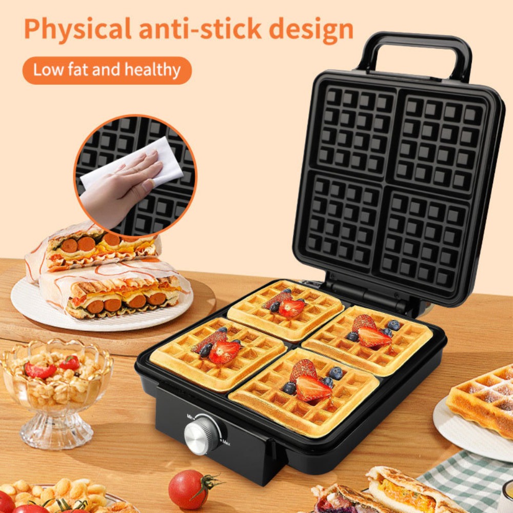 Máquina de waffle belga quadra - Kitchen Appliances For.Xmas avaliação e preço