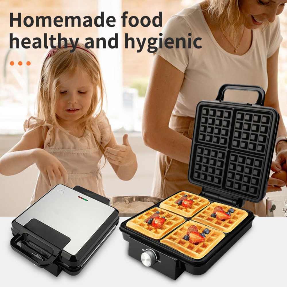 Máquina de waffle belga quadra - Kitchen Appliances For.Xmas avaliação e preço