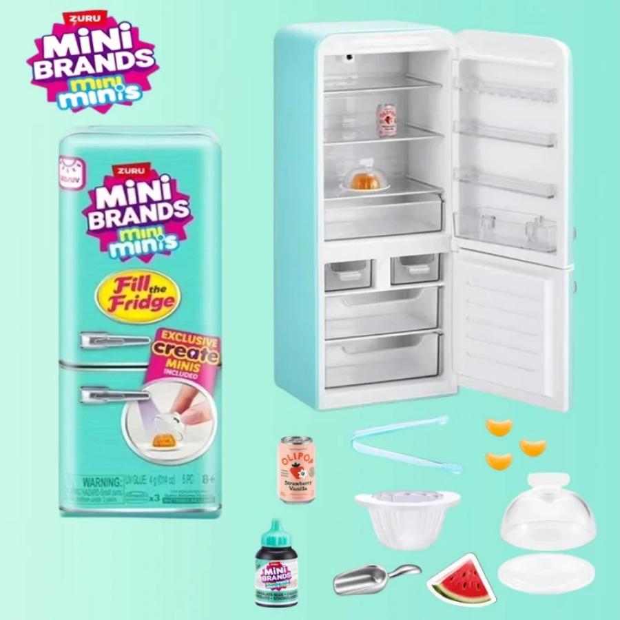 ZURU 5 Surprise Mini Fridge Ba - Kitchen Appliances Brand avaliação e preço