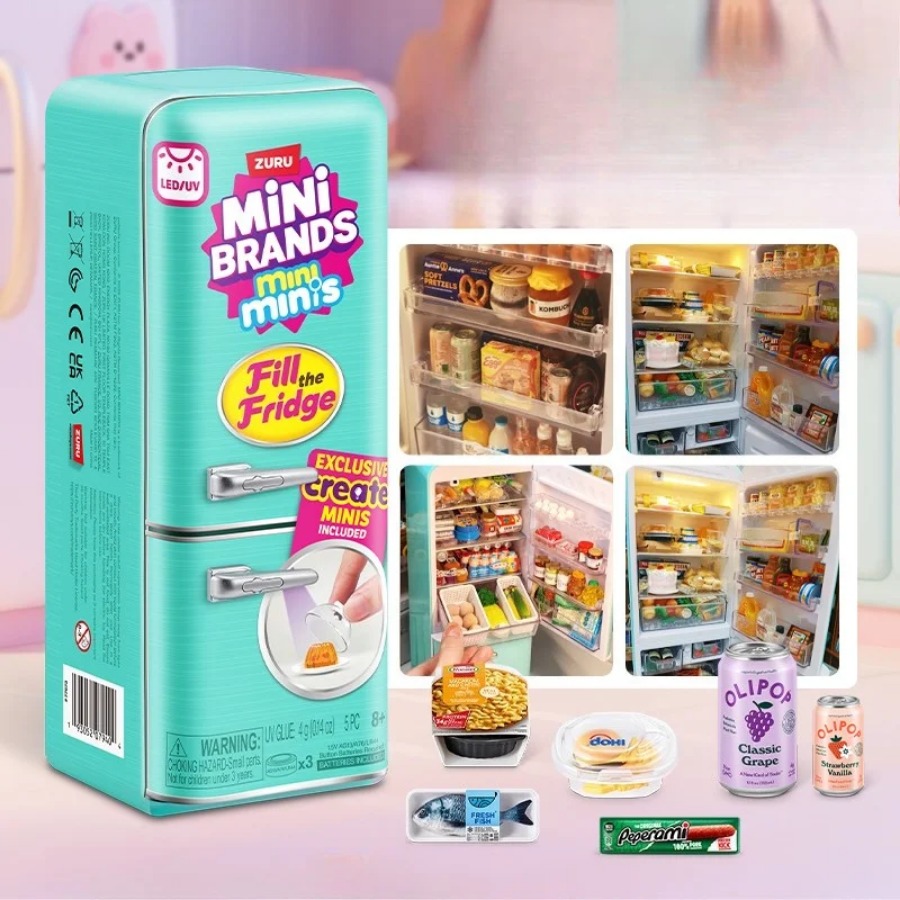ZURU 5 Surprise Mini Fridge Ba - Kitchen Appliances Brand avaliação e preço